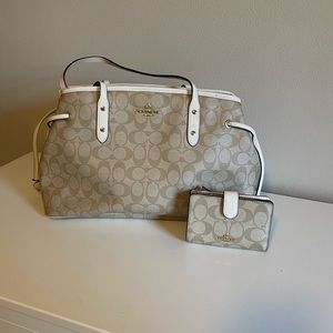 Coach Purse and Mini Wallet